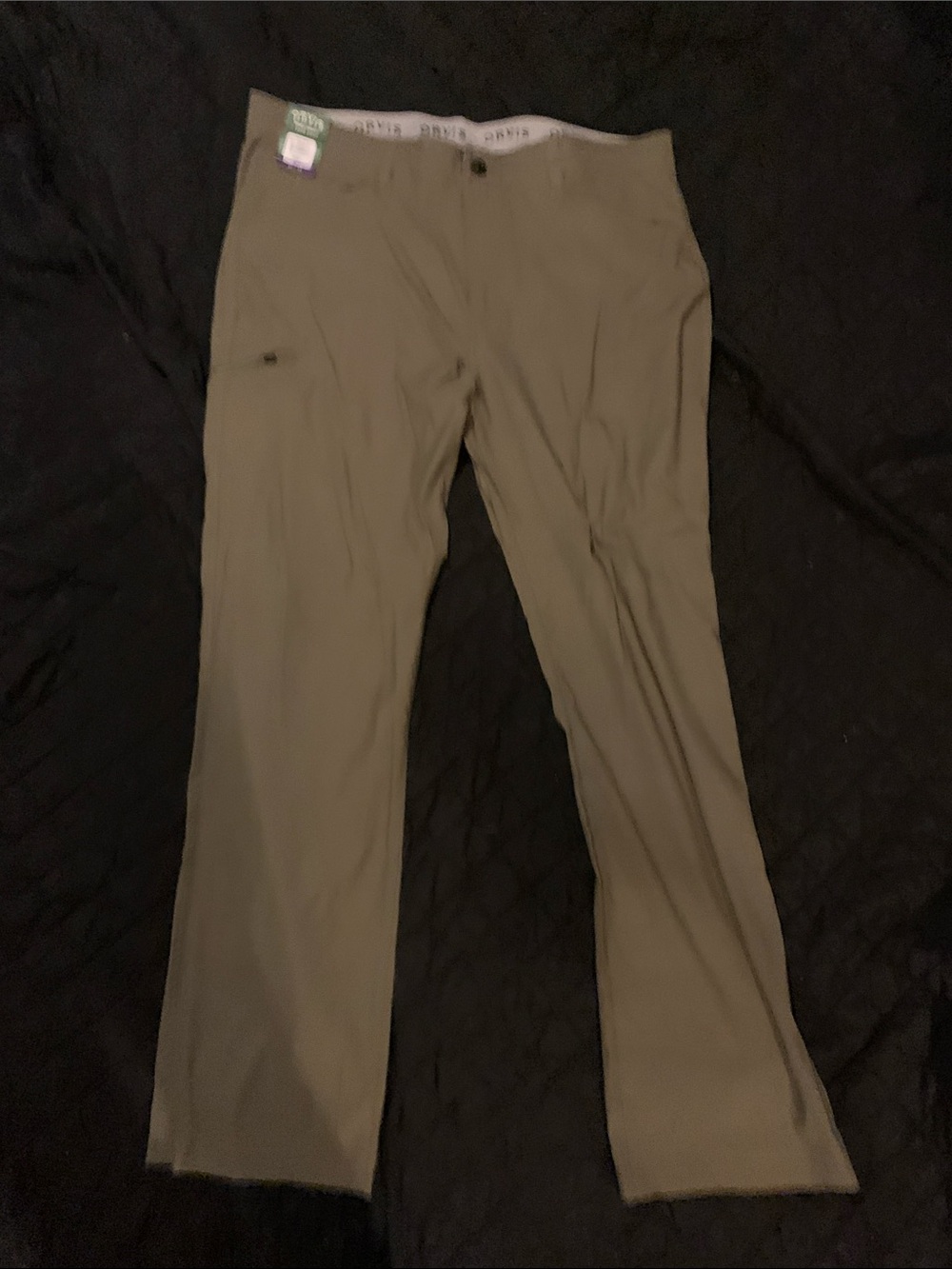 Orvis Olive Green Straight-Leg Chinos